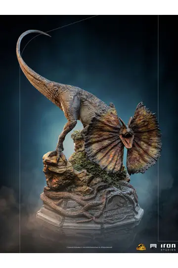 Jurassic World Dominion Art Scale Statue 1/10 Dilophosaurus 13 cm product photo