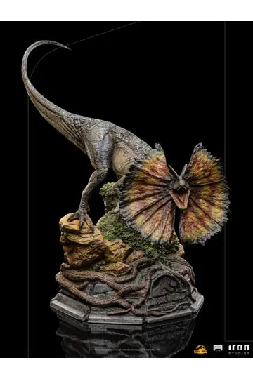 Jurassic World Dominion Art Scale Statue 1/10 Dilophosaurus 13 cm product photo