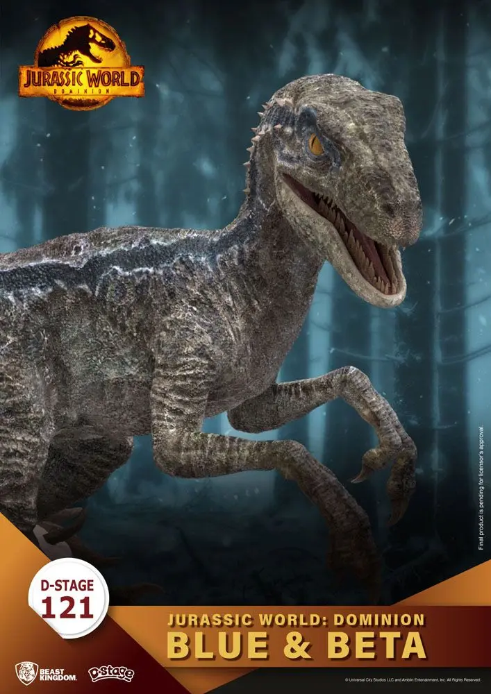 Jurassic World: Dominion D-Stage PVC Diorama Blue &amp; Beta 13 cm product photo