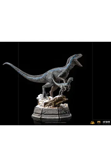 Jurassic World Dominion Deluxe Art Scale Statue 1/10 Blue and Beta 20 cm product photo