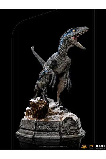 Jurassic World Dominion Deluxe Art Scale Statue 1/10 Blue and Beta 20 cm product photo