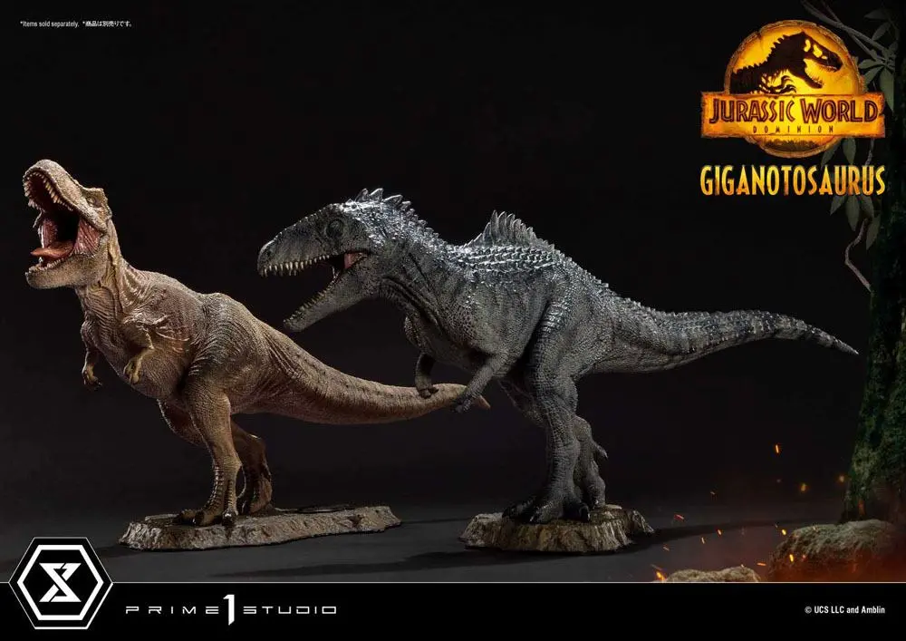 Jurassic World Dominion Prime Collectibles Statue 1/38 Giganotosaurus Toy Version 22 cm termékfotó