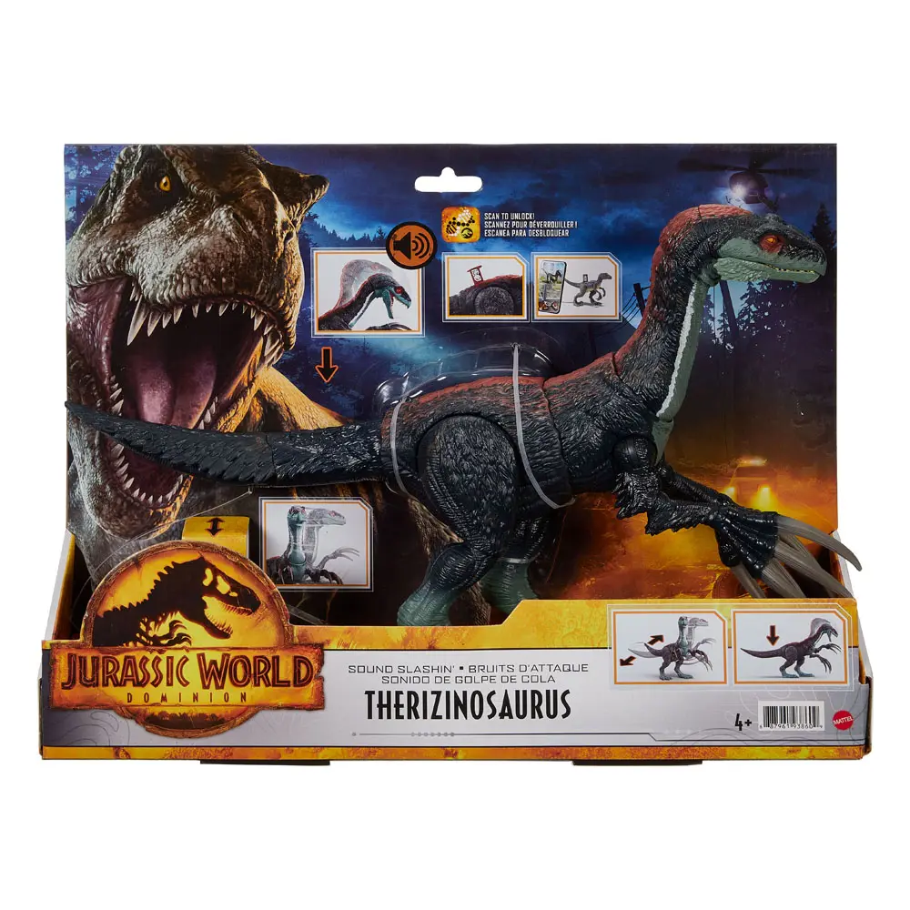 Jurassic World: Dominion Action Figure Sound Slashin' Therizinosaurus product photo