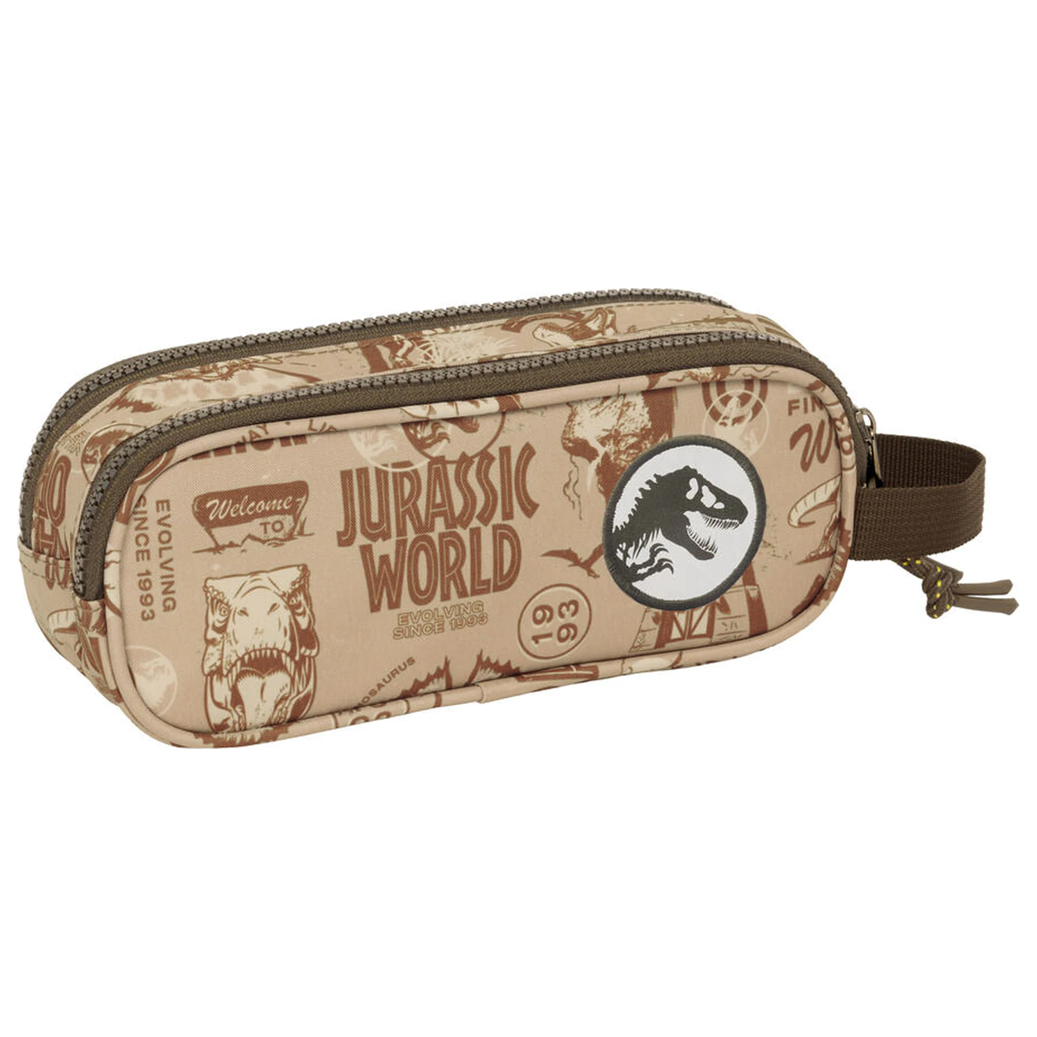 Jurassic World double pencil case product photo