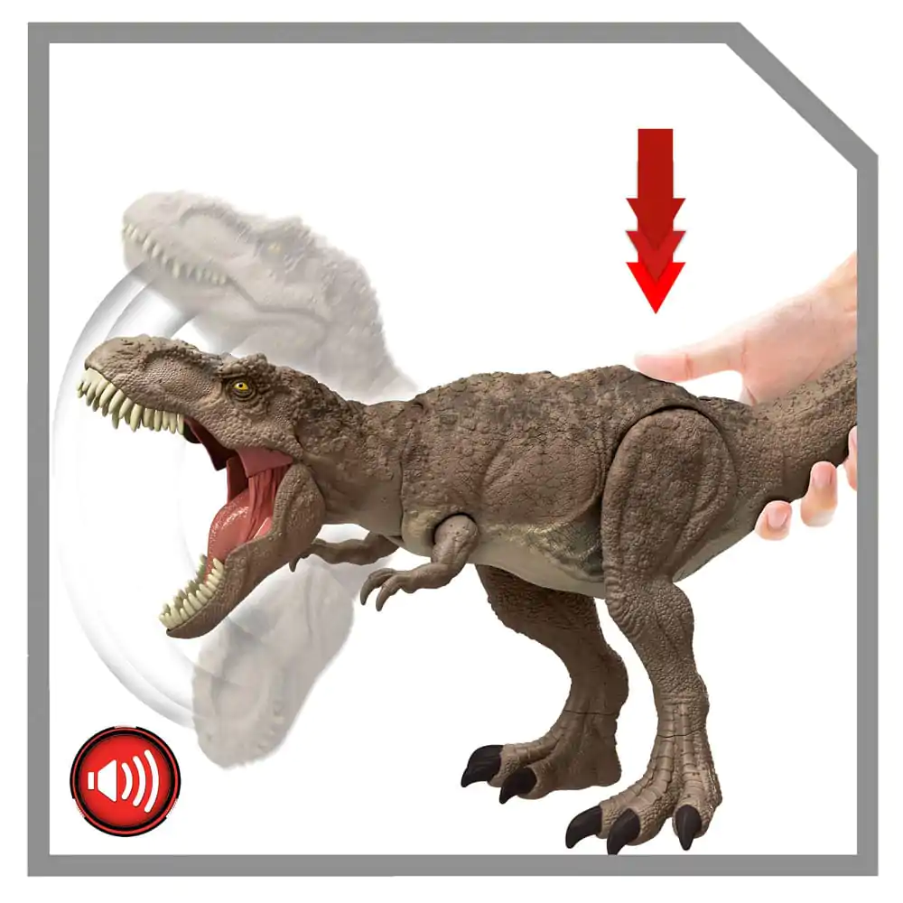 Jurassic World Epic Evolution Action Figure All-Out Attack Tyrannosaurus Rex product photo