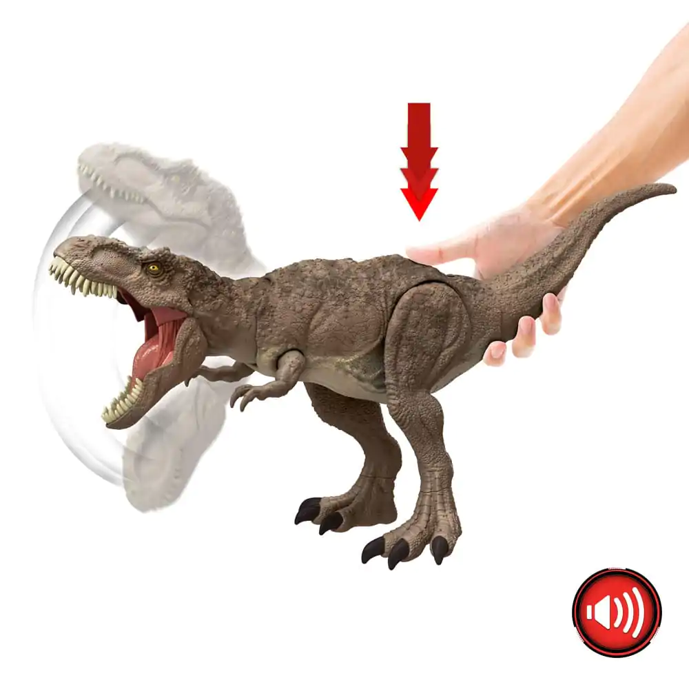 Jurassic World Epic Evolution Action Figure All-Out Attack Tyrannosaurus Rex product photo
