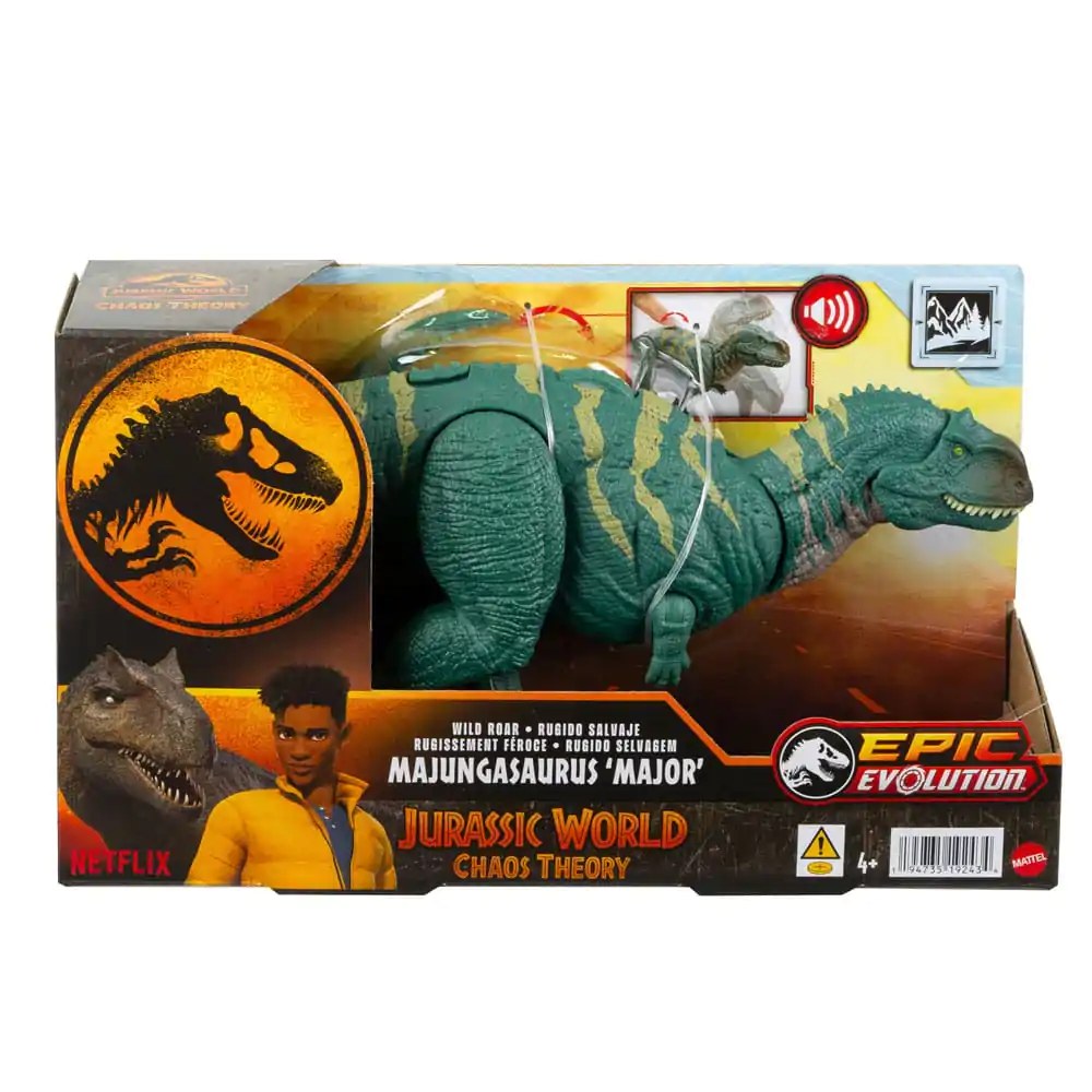 Jurassic World Epic Evolution Action Figure Wild Roar Majungasaurus product photo