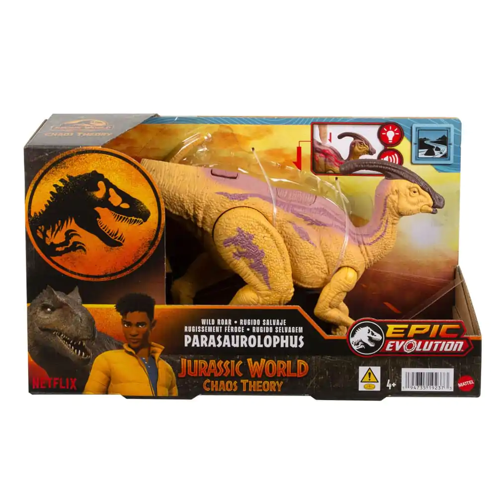 Jurassic World Epic Evolution Action Figure Wild Roar Parasaurolophus product photo
