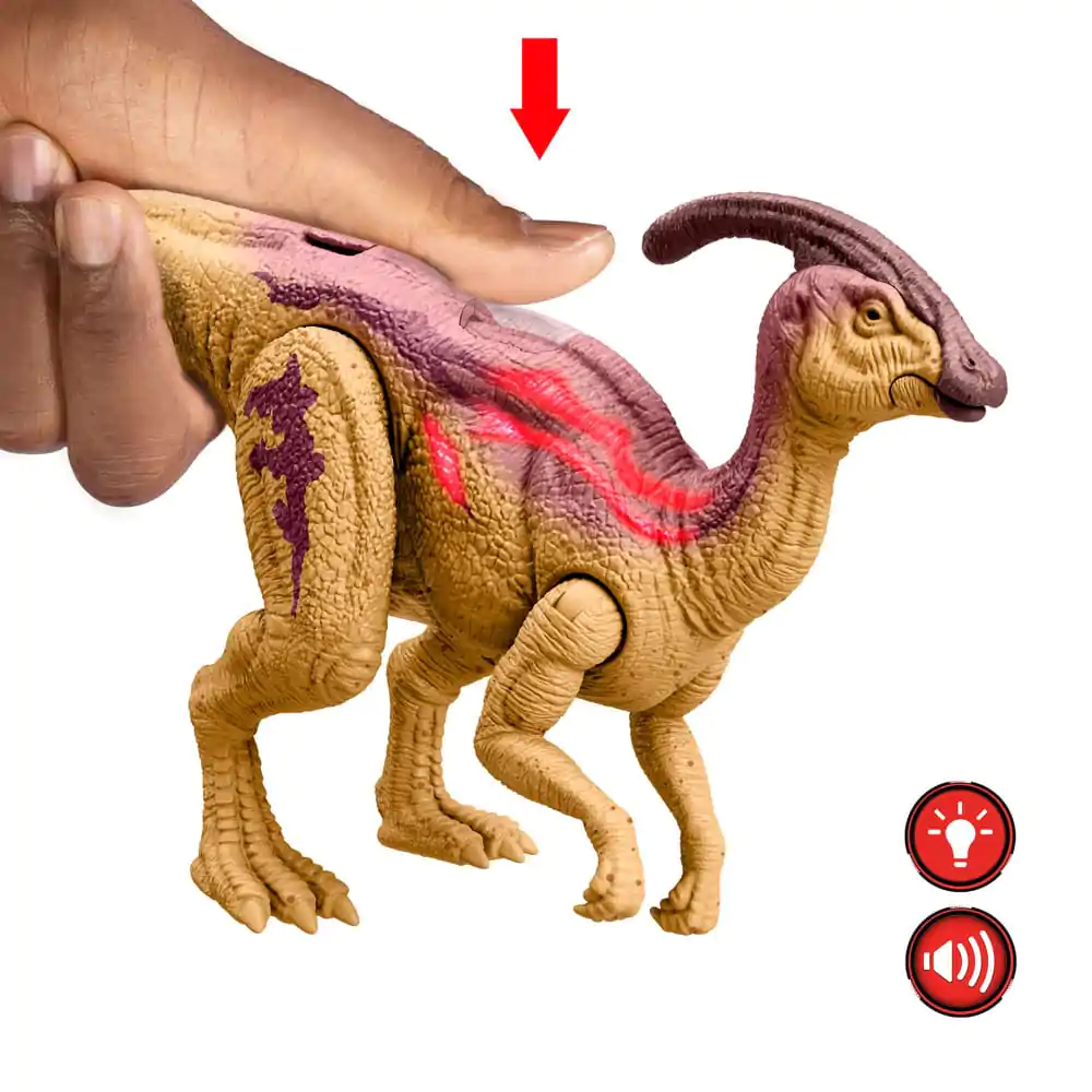 Jurassic World Epic Evolution Action Figure Wild Roar Parasaurolophus product photo