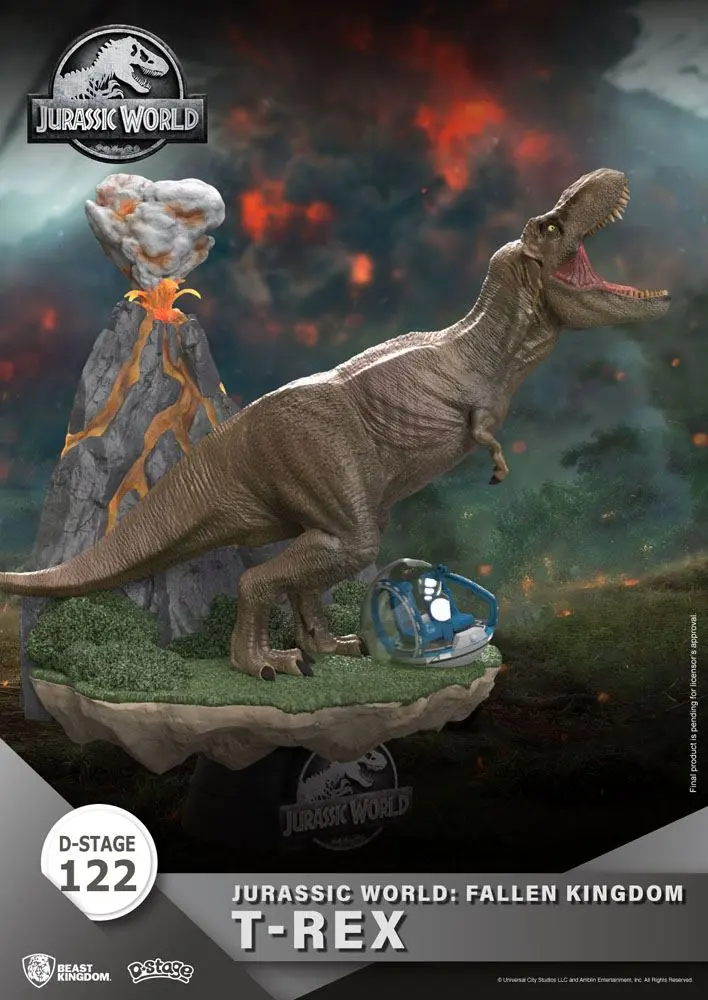Jurassic World: Fallen Kingdom D-Stage PVC Diorama T-Rex 13 cm product photo