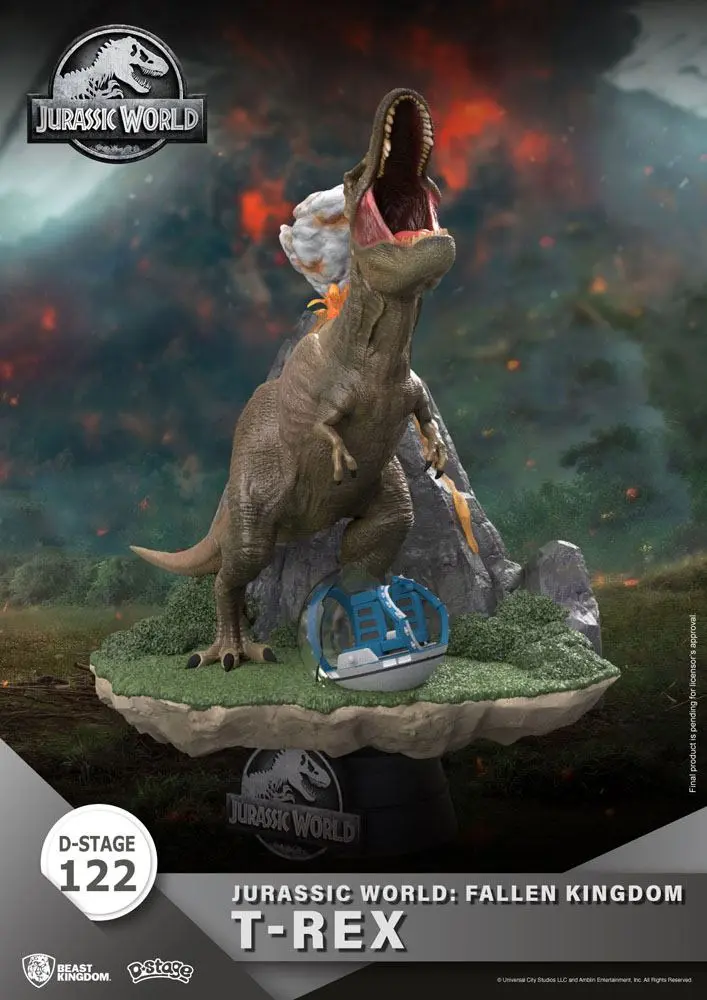 Jurassic World: Fallen Kingdom D-Stage PVC Diorama T-Rex 13 cm product photo