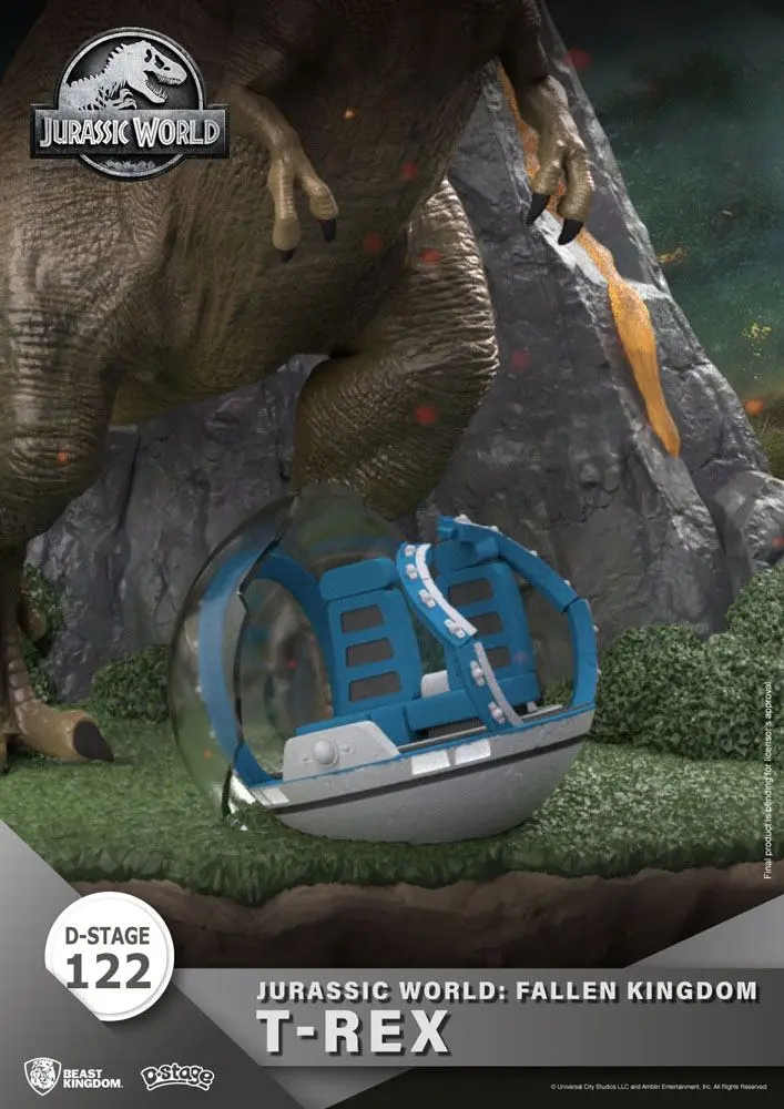Jurassic World: Fallen Kingdom D-Stage PVC Diorama T-Rex 13 cm product photo