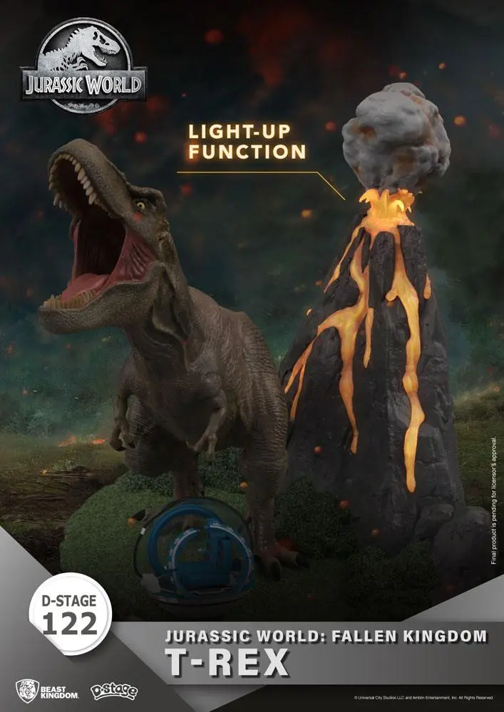 Jurassic World: Fallen Kingdom D-Stage PVC Diorama T-Rex 13 cm product photo