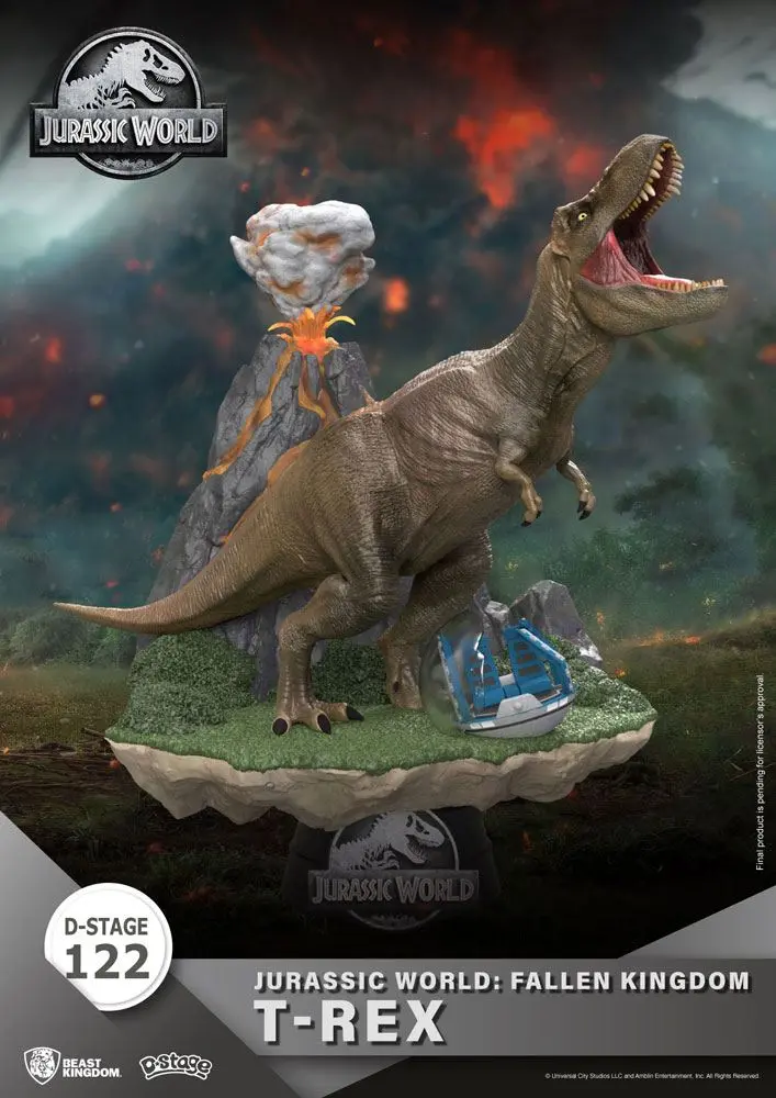 Jurassic World: Fallen Kingdom D-Stage PVC Diorama T-Rex 13 cm product photo