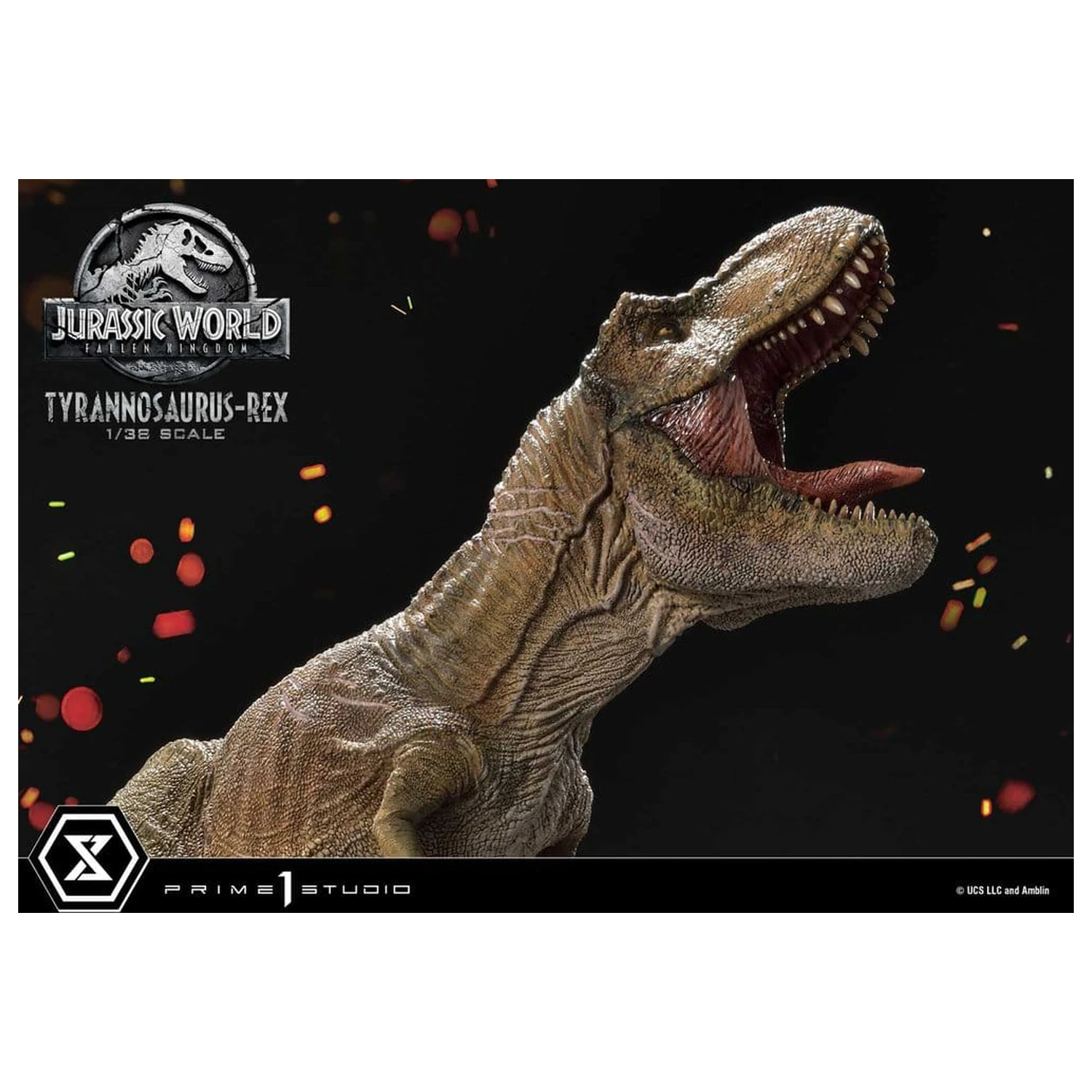 Jurassic World: Fallen Kingdom (Film) Prime Collectible Figures Statue 1/38 Tyrannosaurus Rex 23 cm product photo