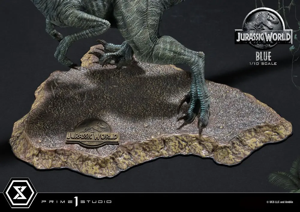 Jurassic World: Fallen Kingdom Prime Collectibles Statue 1/10 Blue (Open Mouth Version) 17 cm termékfotó