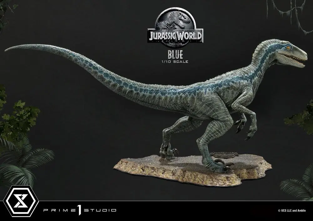 Jurassic World: Fallen Kingdom Prime Collectibles Statue 1/10 Blue (Open Mouth Version) 17 cm termékfotó