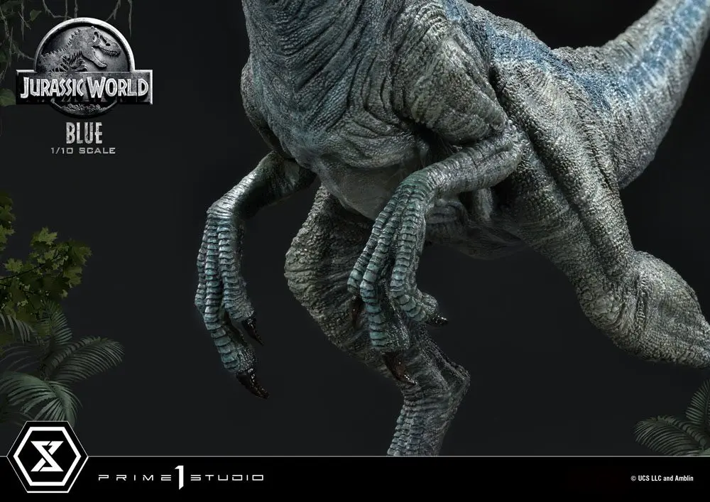 Jurassic World: Fallen Kingdom Prime Collectibles Statue 1/10 Blue (Open Mouth Version) 17 cm termékfotó