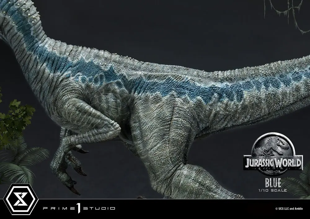 Jurassic World: Fallen Kingdom Prime Collectibles Statue 1/10 Blue (Open Mouth Version) 17 cm termékfotó