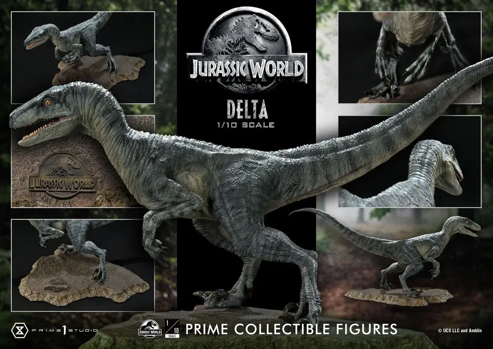 Jurassic World: Fallen Kingdom Prime Collectibles Statue 1/10 Delta 17 cm product photo