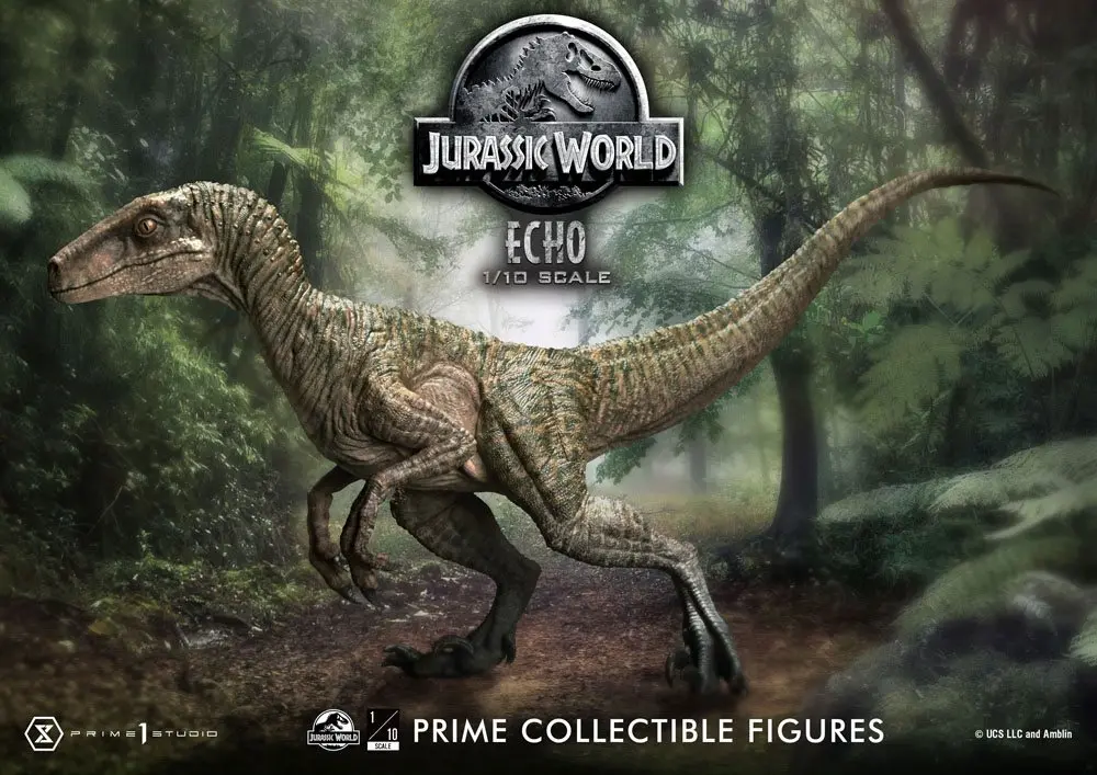Jurassic World: Fallen Kingdom Prime Collectibles Statue 1/10 Echo 17 cm product photo