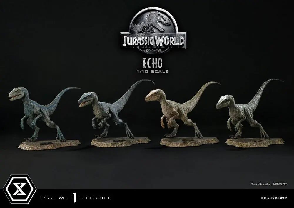 Jurassic World: Fallen Kingdom Prime Collectibles Statue 1/10 Echo 17 cm product photo