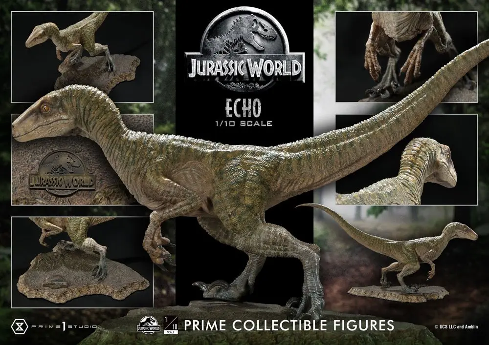Jurassic World: Fallen Kingdom Prime Collectibles Statue 1/10 Echo 17 cm product photo