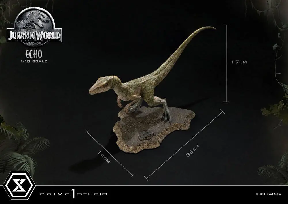 Jurassic World: Fallen Kingdom Prime Collectibles Statue 1/10 Echo 17 cm product photo