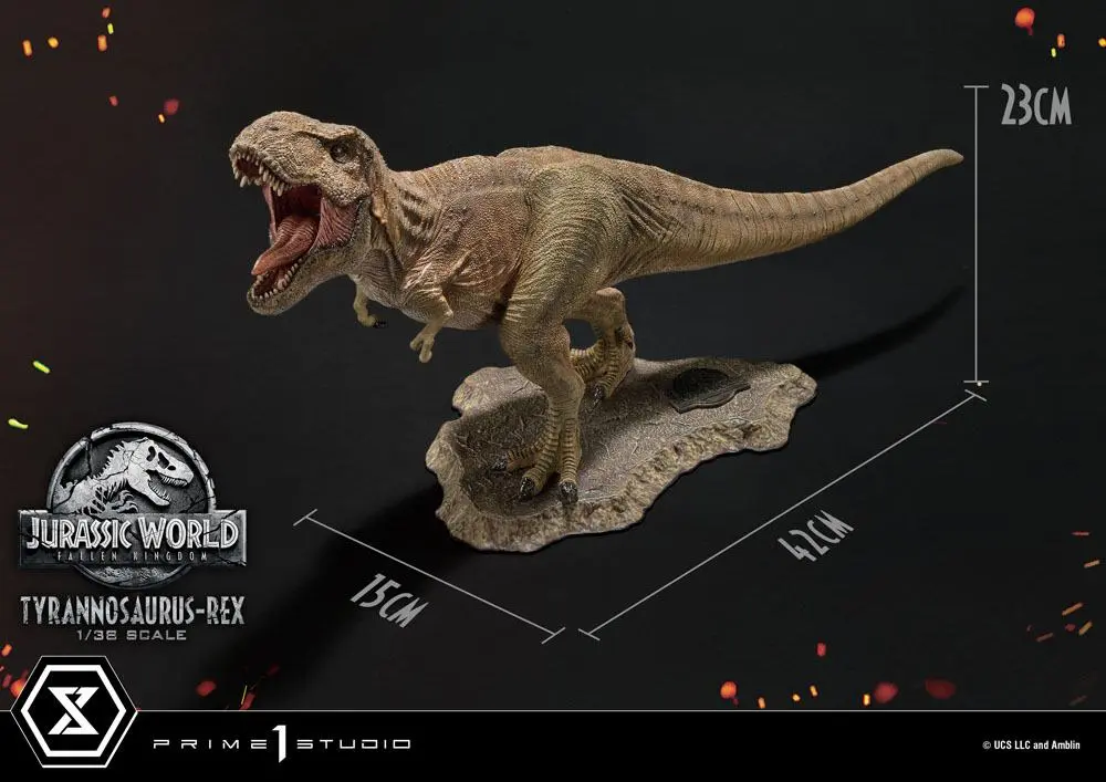 Jurassic World: Fallen Kingdom Prime Collectibles PVC Statue 1/38 Tyrannosaurus-Rex 23 cm product photo