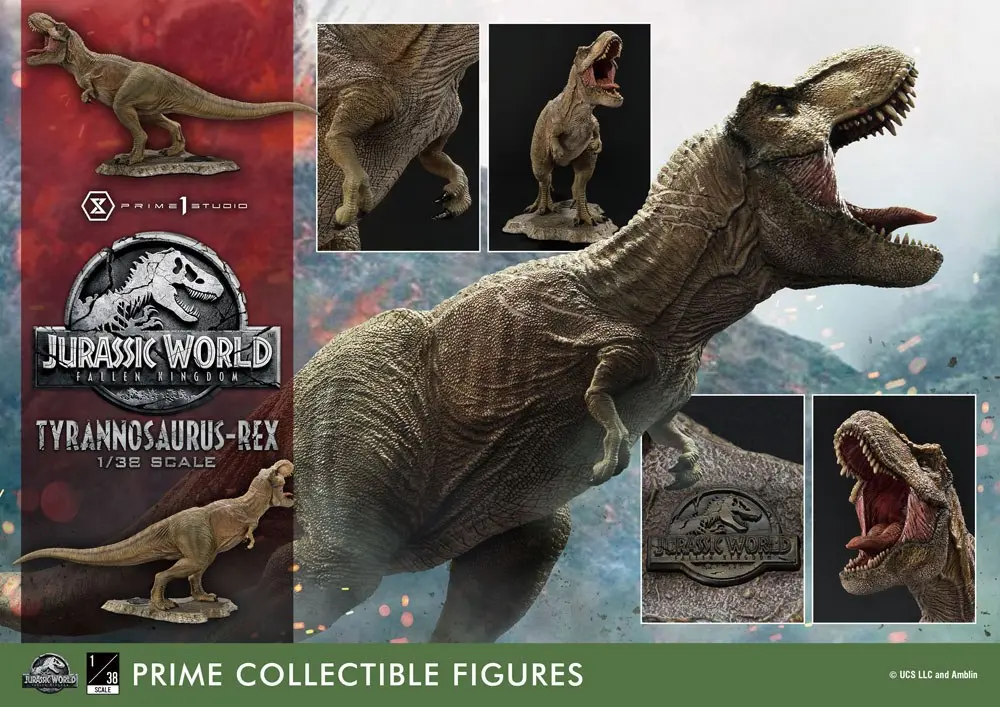 Jurassic World: Fallen Kingdom Prime Collectibles PVC Statue 1/38 Tyrannosaurus-Rex 23 cm product photo