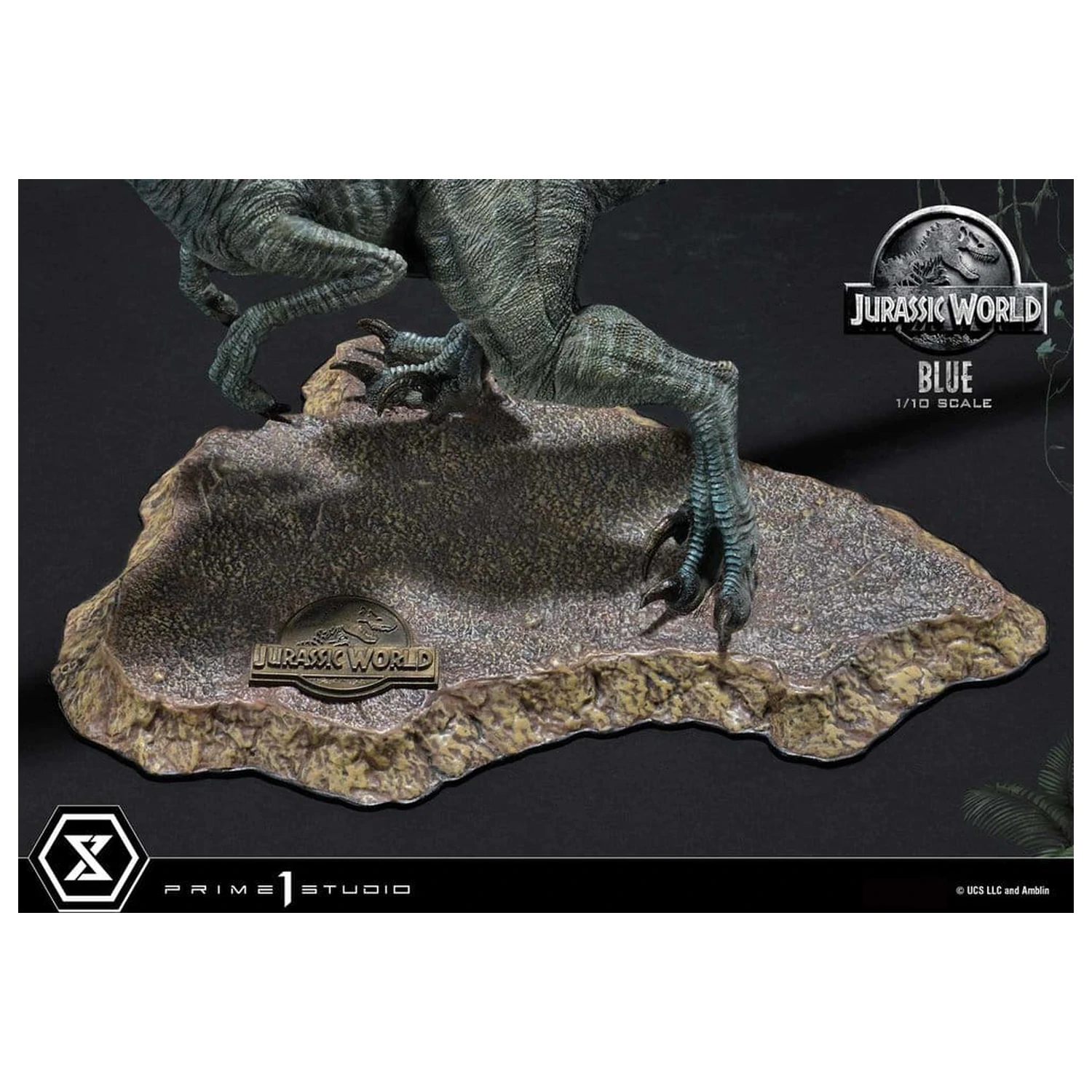 Jurassic World (Film) Prime Collectible Figures Statue 1/10 Blue 17 cm product photo