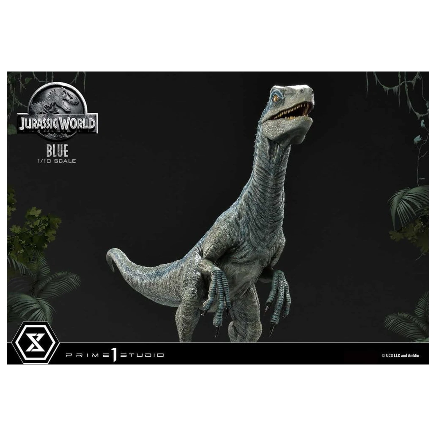 Jurassic World (Film) Prime Collectible Figures Statue 1/10 Blue 17 cm product photo