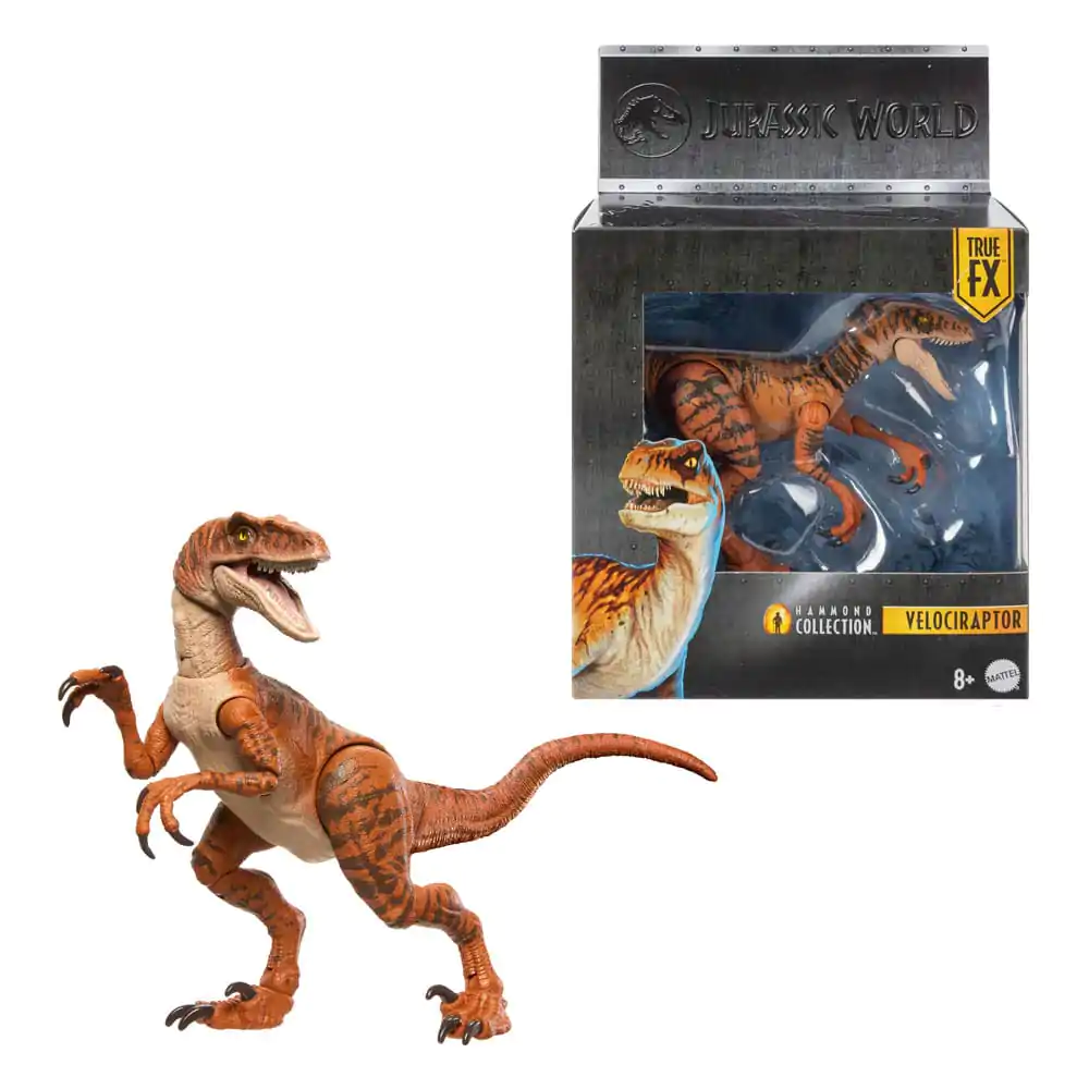 Jurassic World Hammond Collection Action Figure Velociraptor product photo