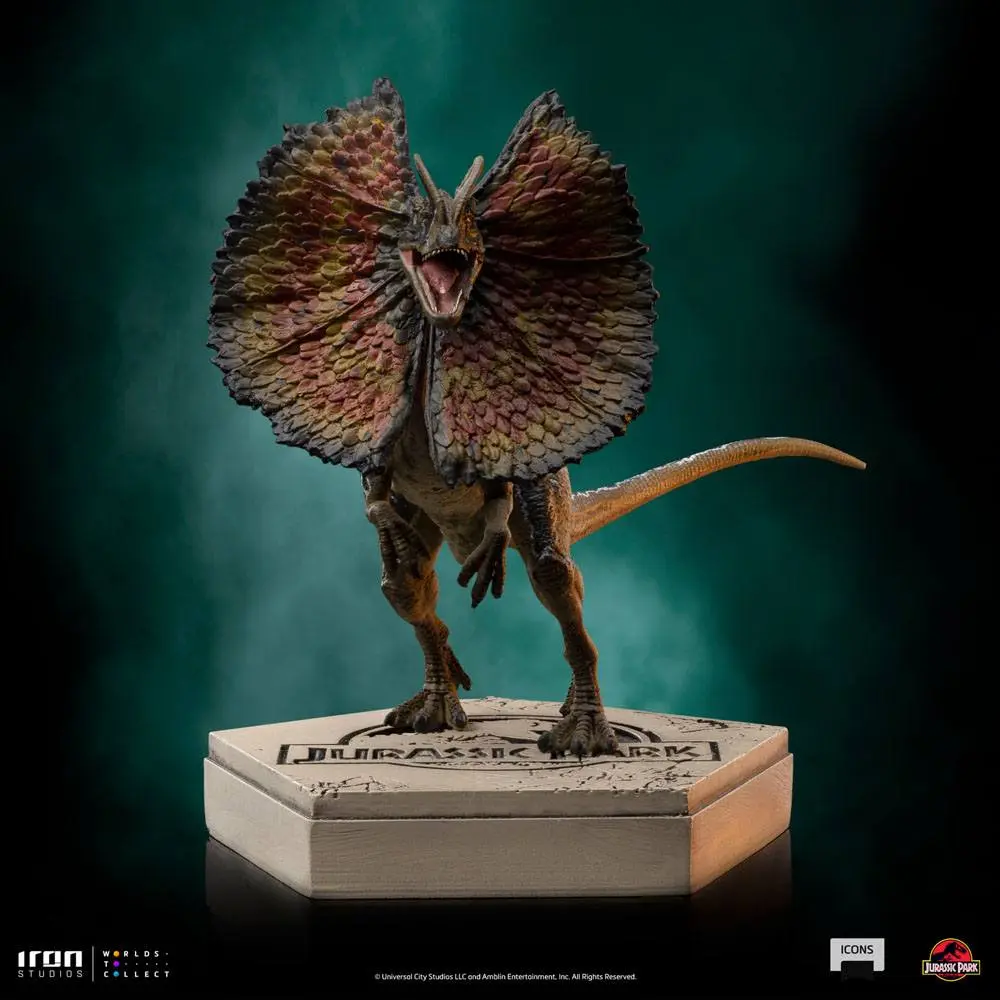Jurassic World Icons Statue Dilophosaurus 9 cm product photo