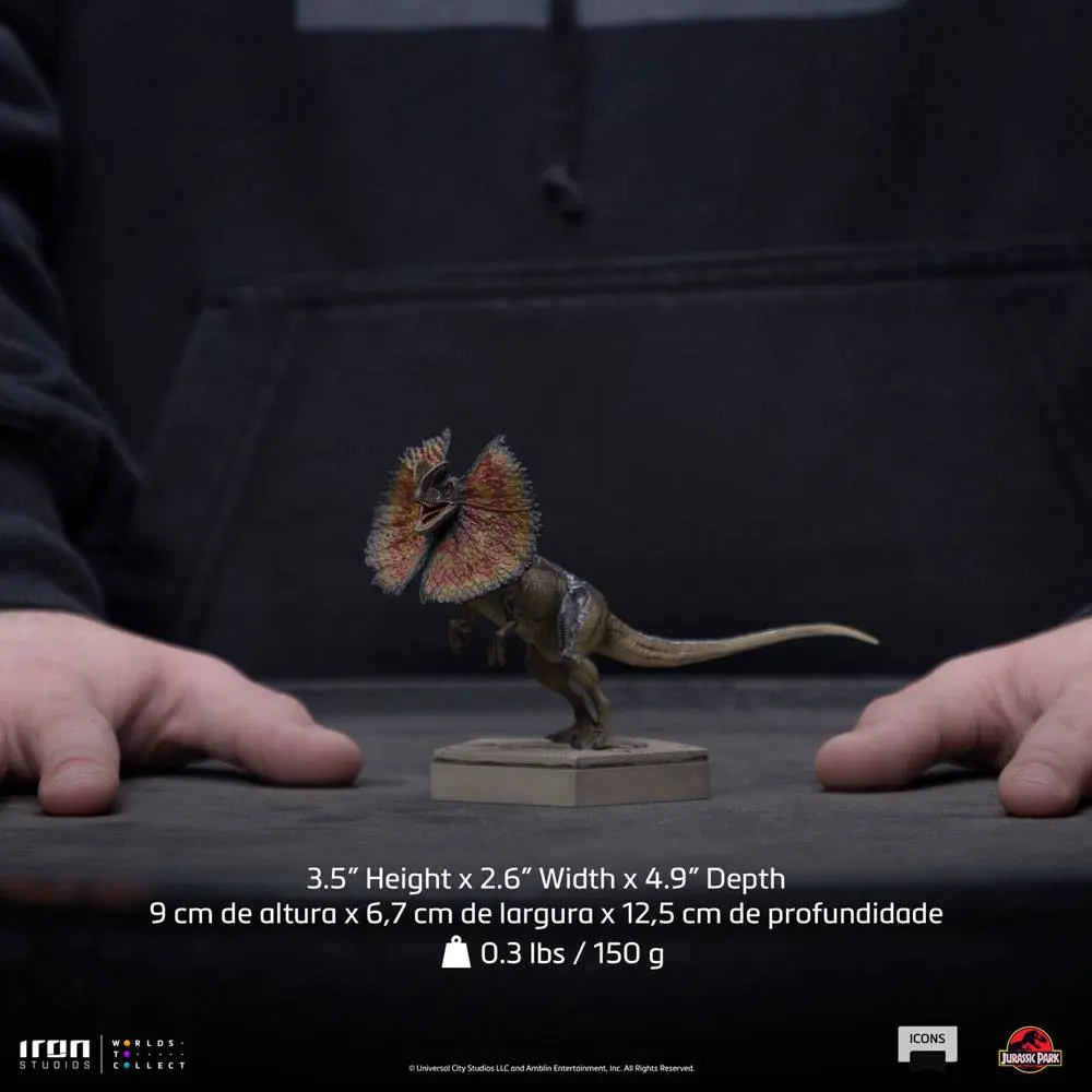 Jurassic World Icons Statue Dilophosaurus 9 cm product photo