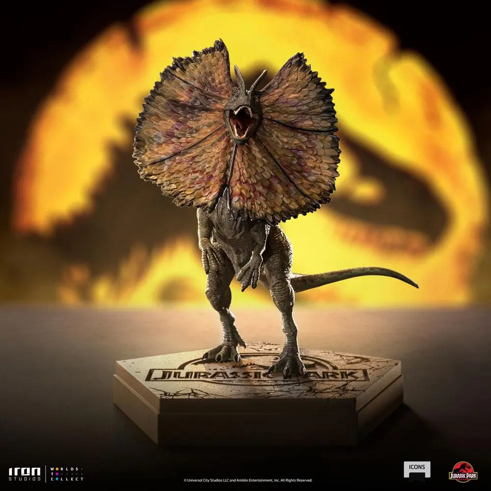 Jurassic World Icons Statue Dilophosaurus 9 cm product photo