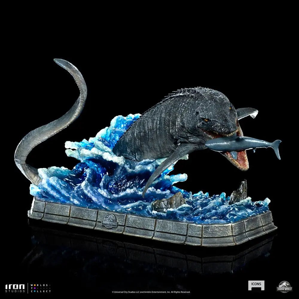 Jurassic World Icons Statue Mosasaurus 16 cm product photo