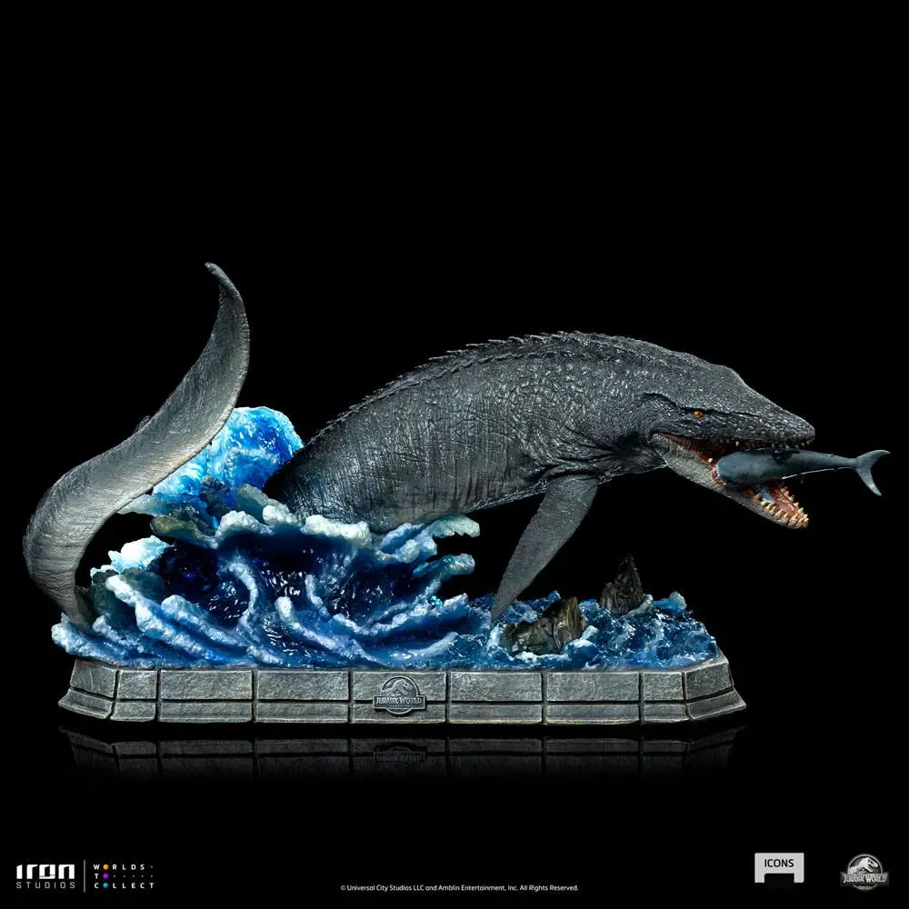 Jurassic World Icons Statue Mosasaurus 16 cm product photo