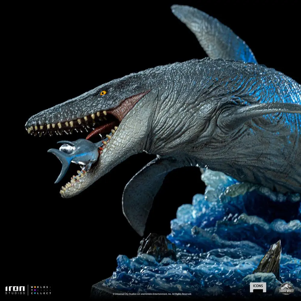 Jurassic World Icons Statue Mosasaurus 16 cm product photo
