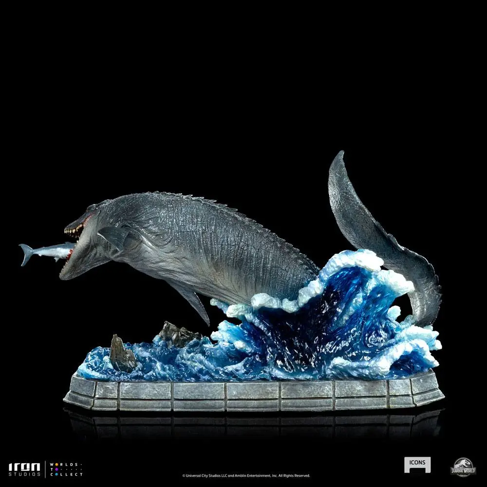 Jurassic World Icons Statue Mosasaurus 16 cm product photo