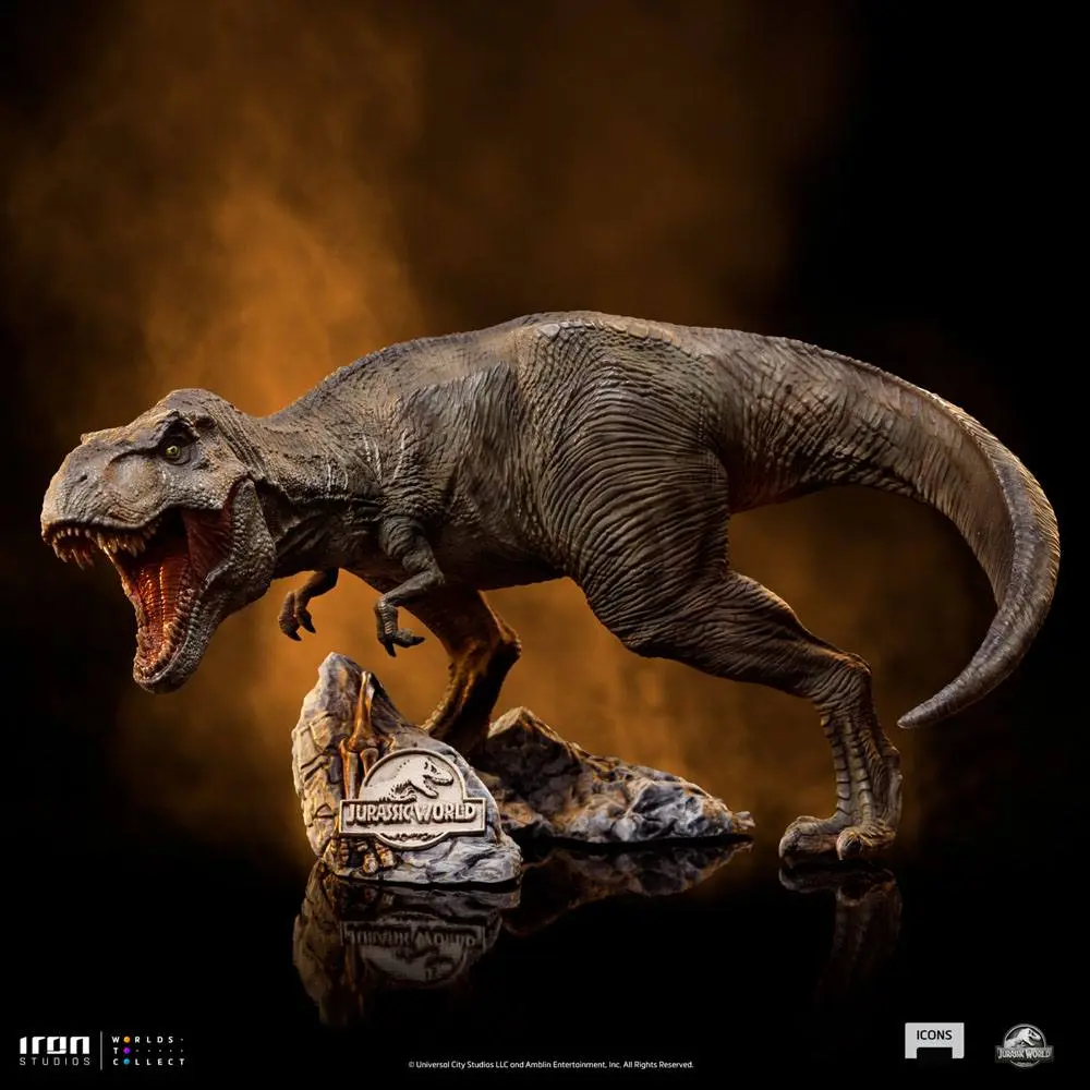 Jurassic World Icons Statue T-Rex 13 cm product photo