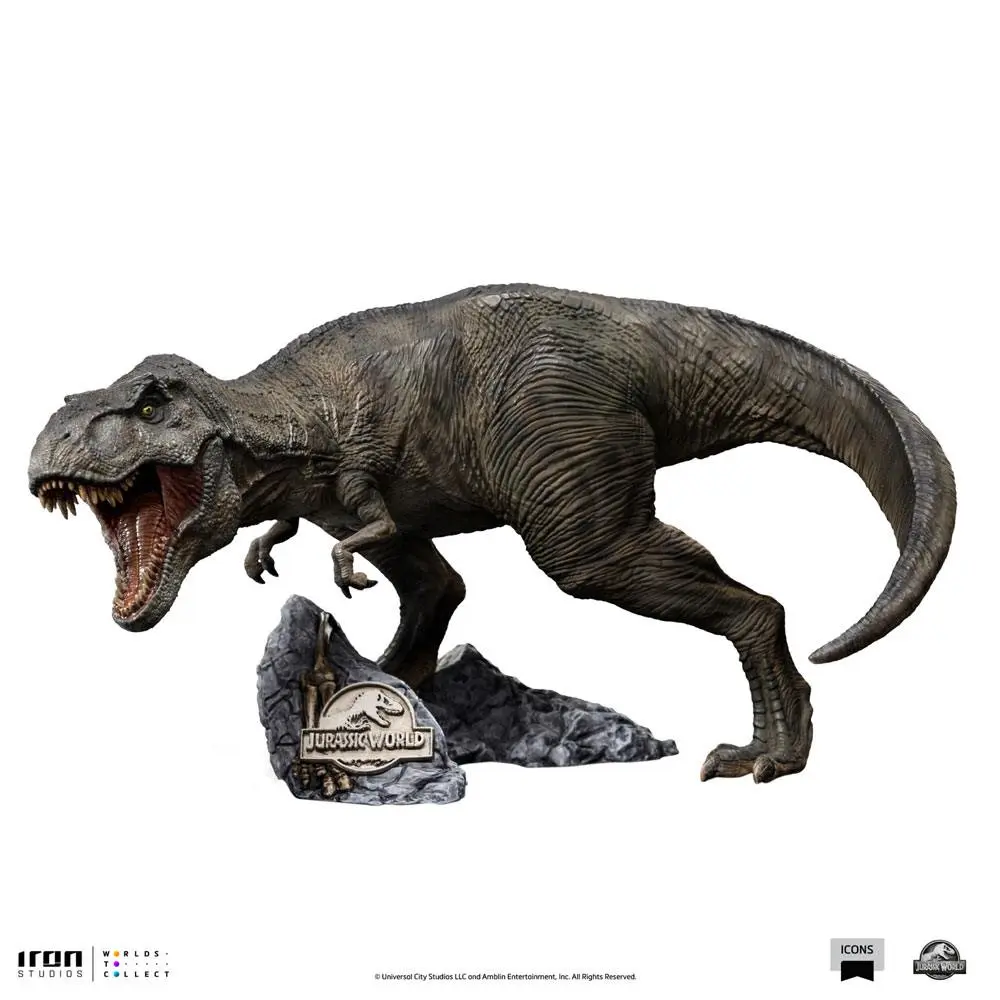 Jurassic World Icons Statue T-Rex 13 cm product photo