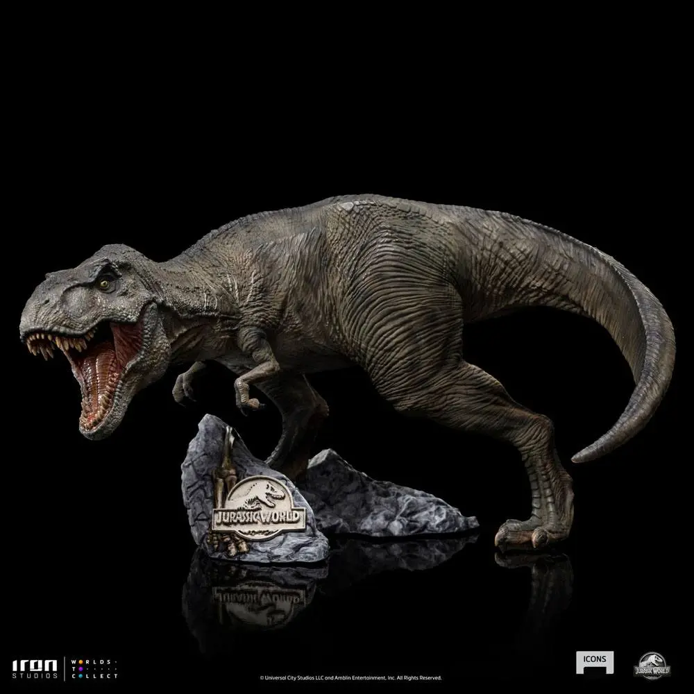 Jurassic World Icons Statue T-Rex 13 cm product photo