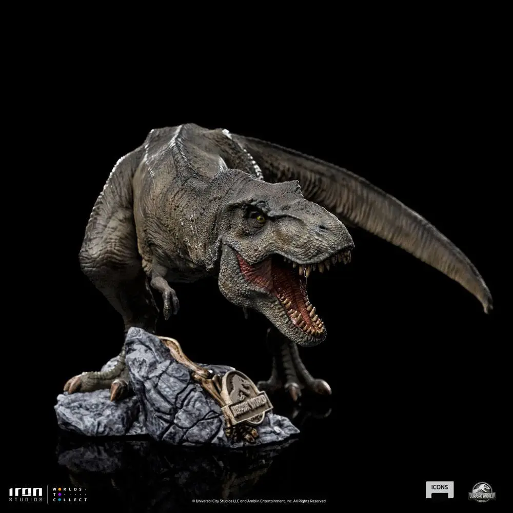 Jurassic World Icons Statue T-Rex 13 cm product photo