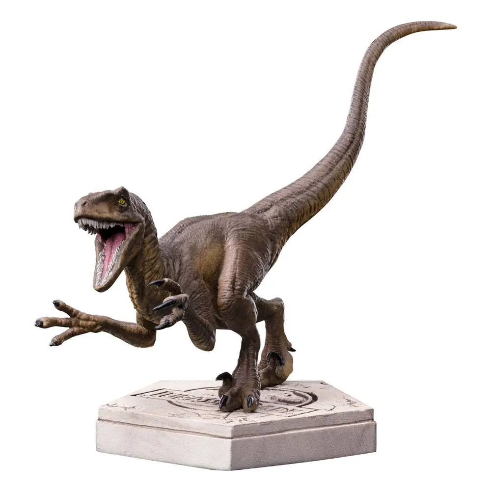 Jurassic World Icons Statue Velociraptor A 9 cm product photo