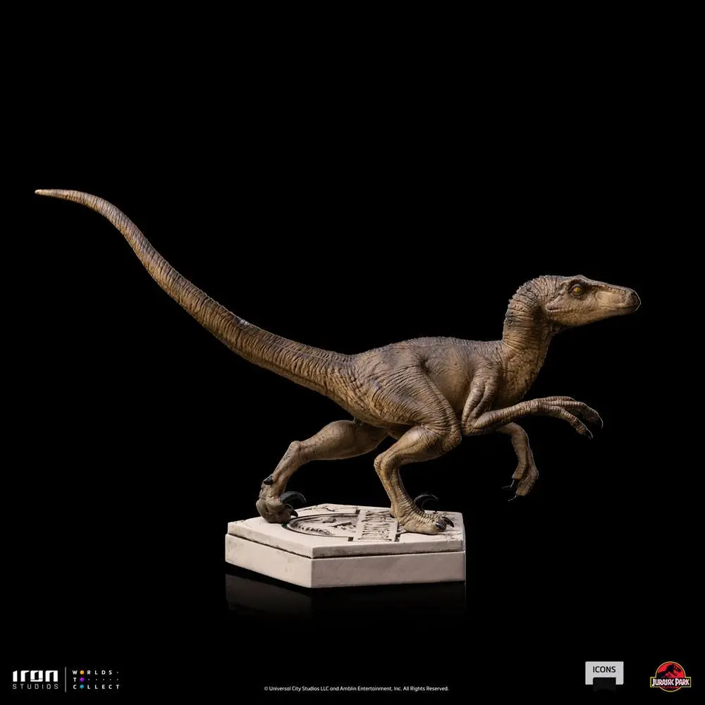 Jurassic World Icons Statue Velociraptor B 9 cm product photo