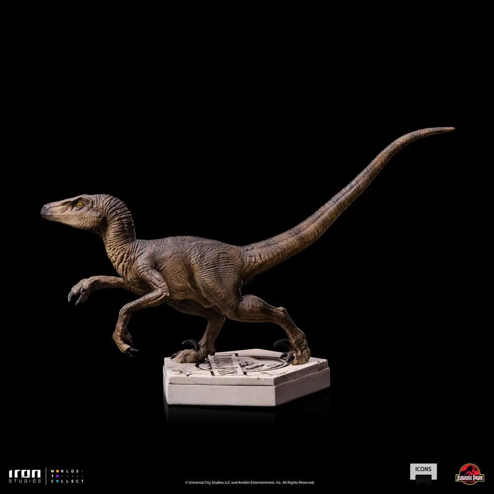 Jurassic World Icons Statue Velociraptor B 9 cm product photo