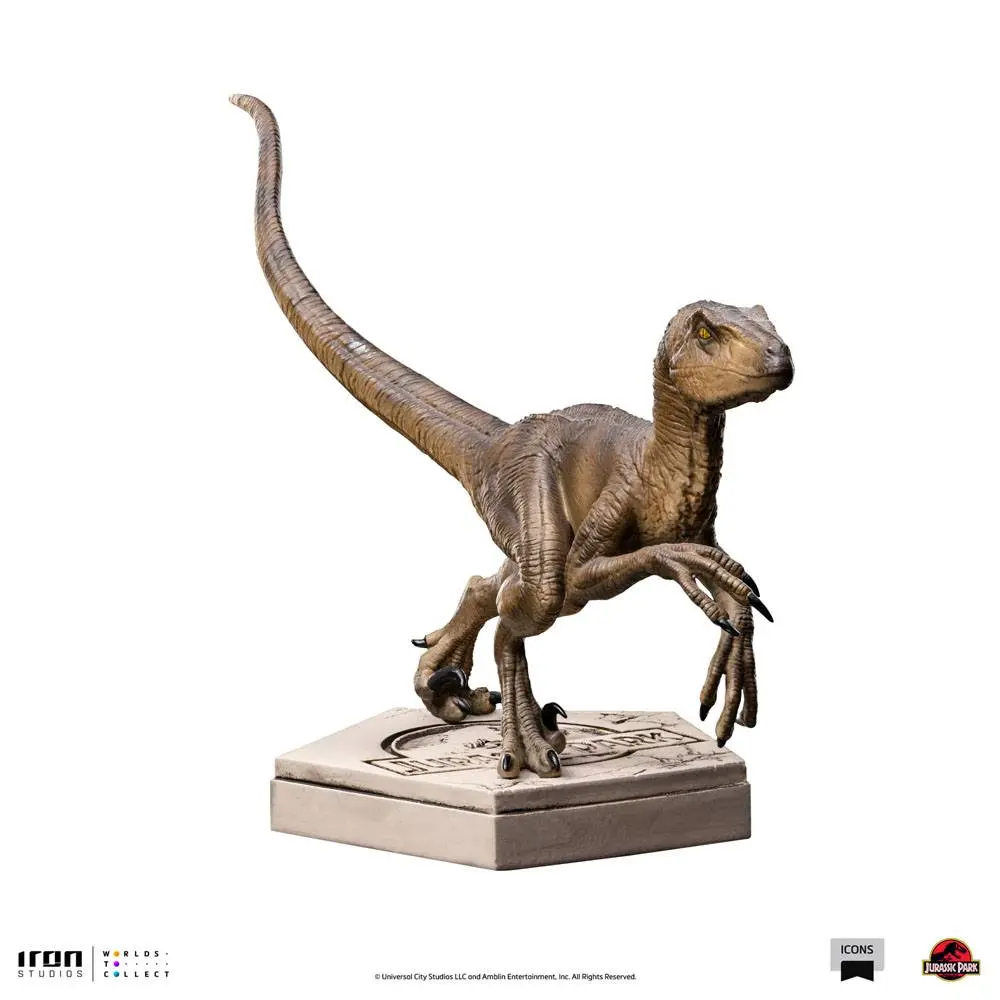 Jurassic World Icons Statue Velociraptor B 9 cm product photo