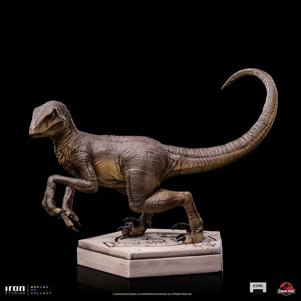 Jurassic World Icons Statue Velociraptor C 7 cm product photo