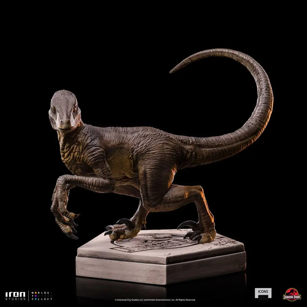 Jurassic World Icons Statue Velociraptor C 7 cm product photo